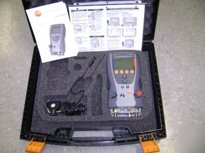 Testo 523 digital gauge set, barely used 