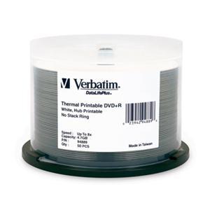 Verbatim datalifeplus 8XDVD+r media