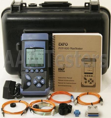 Exfo maxtester fot-920 mm fiber tester fot-922-12D fot