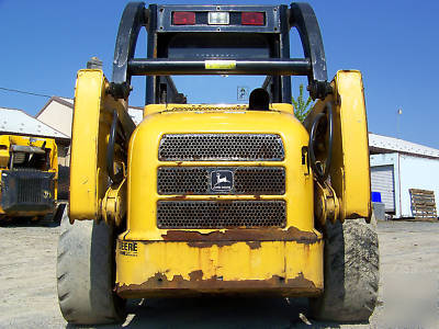 John deere 250 skid steer loader skidloader diesel 