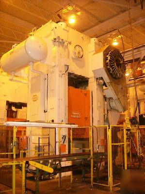 1500 ton danly straight side single crank press