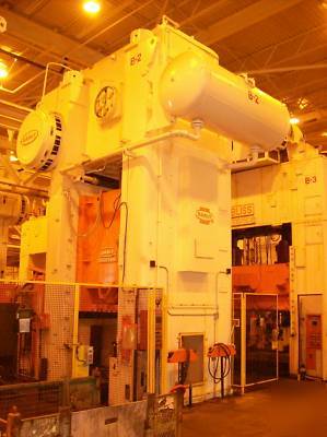 1500 ton danly straight side single crank press