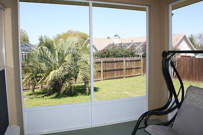 (4) aluminum screen porch patio enclosure panels mint