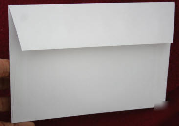 Announcemen envelopes white size A9 greeting card pk 50