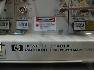 Hp 75000 E1401A w cards sonet/sda E1663A, E1420B E1671A