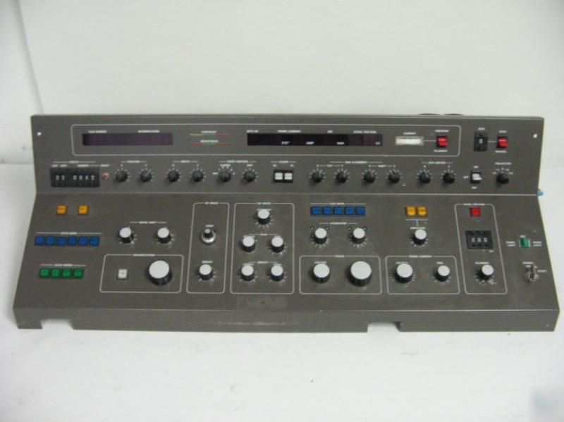 Jeol jsm-840 display control console & cables
