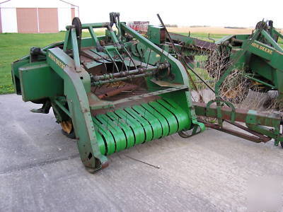 John deere wire tie square baler