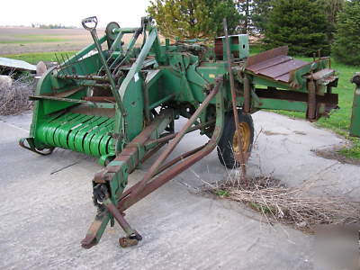 John deere wire tie square baler