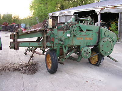 John deere wire tie square baler