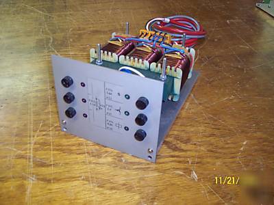 Multivac / kuhnke 220VAC / 380 vac power supply no res 