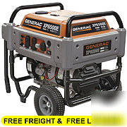 New generac 5605 xp series 6500 watt portable generator