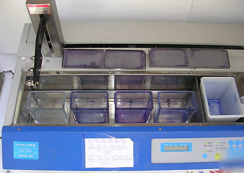 Sakura rsg-61 hematology slide stainer, nice, working? 