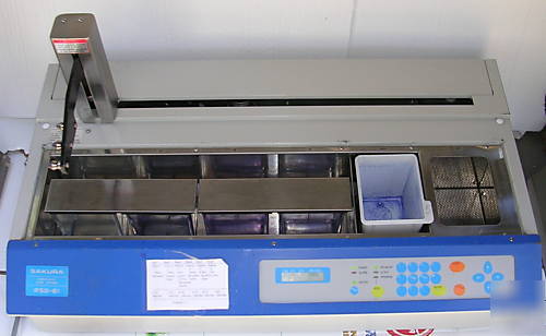 Sakura rsg-61 hematology slide stainer, nice, working? 