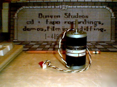 24V 360RPM dc precision electric motor, hansen corp