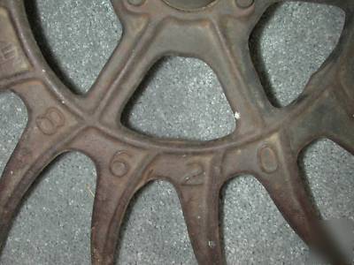 Old rotary hoe wheel - antique