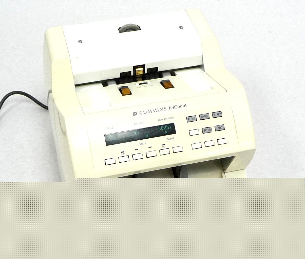 Cummins jetcount 4022 currency money bill counter 
