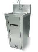 Advance tabco hand sink pedestal base 14IN x 10IN x