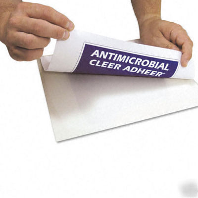 Clear antimicrobial laminating sheets no machine needed