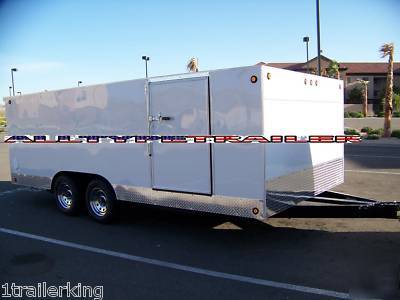 Enclosed trailer -h/ race car lamborghini ferrari cobra
