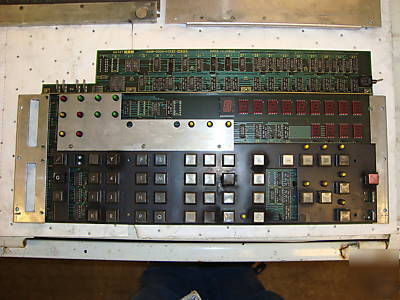 Fanuc 7M boards,manuals,tape reader,power&velocity unit