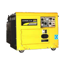 New apollo diesel engine generator 6.3KW electric start