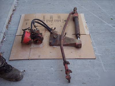 Steering gear assembly box ford 971 + power steering