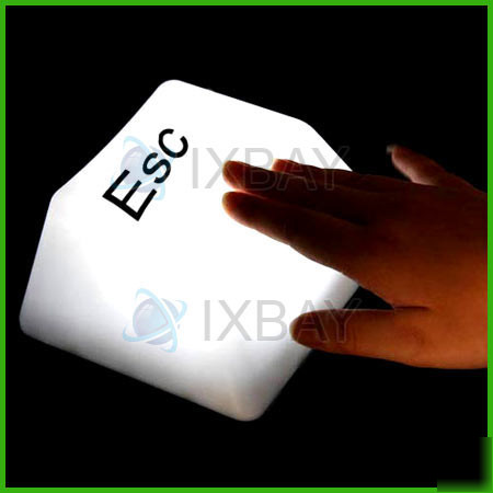 Cool led key press down touch lamp night lights f rooms