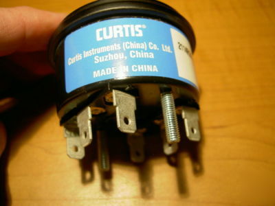 Curtis battery fuel gauge indicator meter 24 vdc 900R 