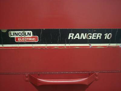{no auction} lincoln -ranger-10 diesel welder