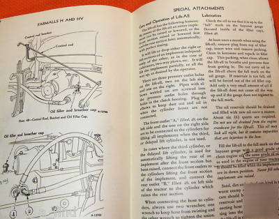 Farmall h hv owner's manual international harvester