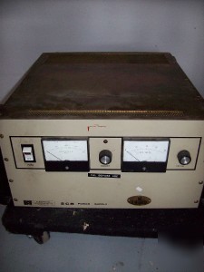 Lot 5 sorensen electronic measurements dc power supply