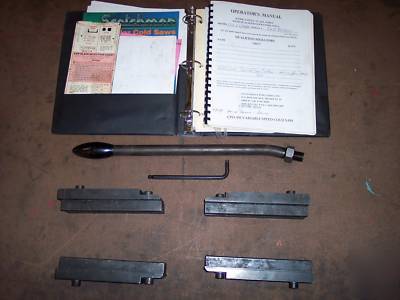 2001 scotchman 350 lt pk/pd semi-auto circular cold saw