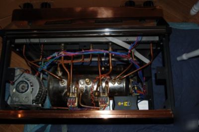 Astra mega ii espresso machine solid copper finish