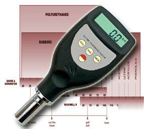 Digital shore-d durometer hardness tester rs-232 HT3