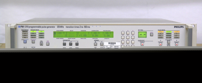 Fluke/philips pm 5781 prog. 125MHZ pulse generator