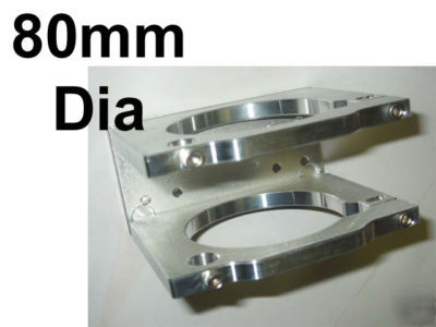 K2 cnc router - motor spindle mount bracket 80MM dia.