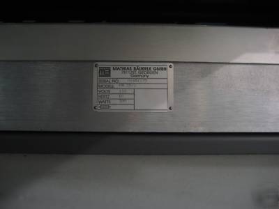 Mbm 352S air-feed paper folder 352 - baum