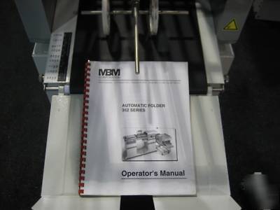 Mbm 352S air-feed paper folder 352 - baum