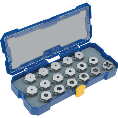New irwin self-aligning dies 17-pc set sae - 