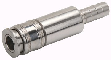 New universal hose barb coupler - 304 stainless steel