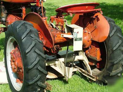 Nice 1946 farmall a with woods mower