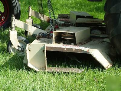Nice 1946 farmall a with woods mower