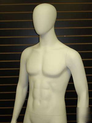 No face white color masculine male mannequin rpm-1