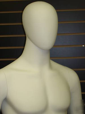 No face white color masculine male mannequin rpm-1