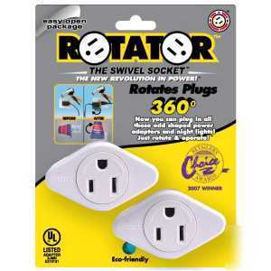 Rotator the swivel socket power adaptor