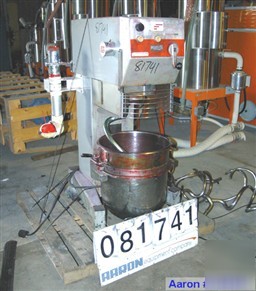 Used: dito dean vertical planetary mixer, model EM80, 8