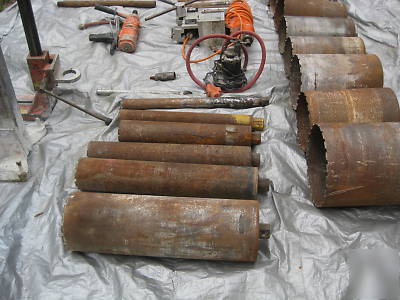 Weka DK22 DK12 core drill business with bits 1