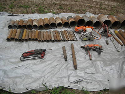 Weka DK22 DK12 core drill business with bits 1
