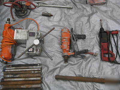 Weka DK22 DK12 core drill business with bits 1