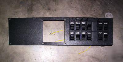 Wheeled coach switch panel ambulance/fire/rescue/emt 